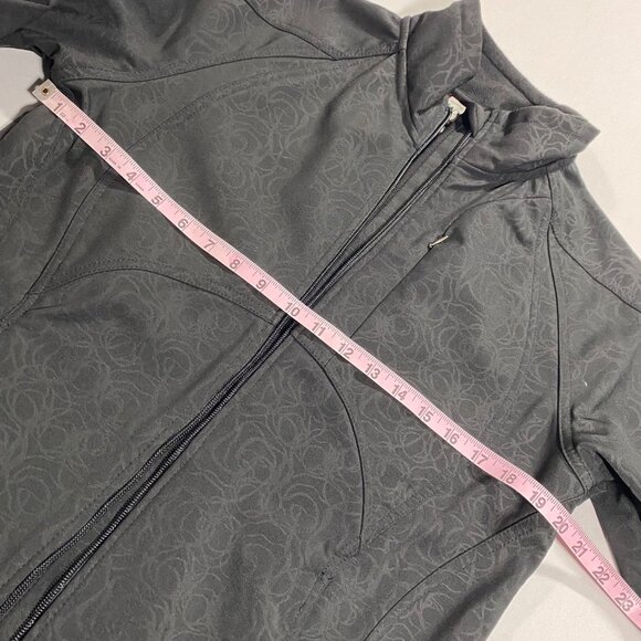 Womens Outdoor Jacket Large Dark Gray Full-Zip - Picture 6 of 12